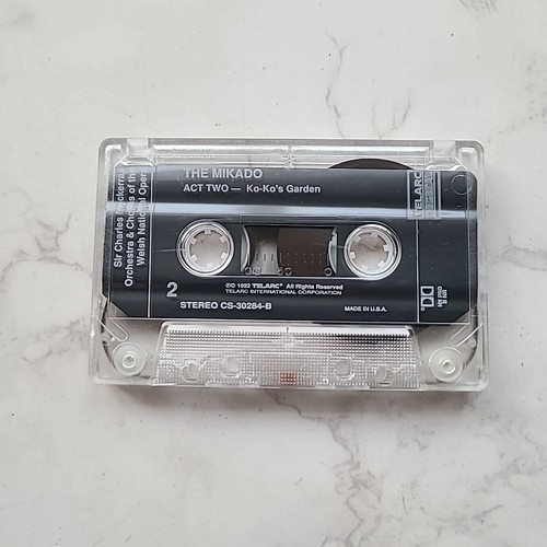 Gilbert And Sullivan The Mikado Cassette Tape Sir Charles Mackerras Opera 1992 - Picture 6 of 11