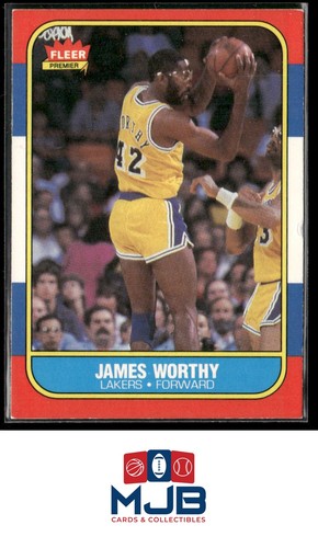 1986-87 Fleer James Worthy #131