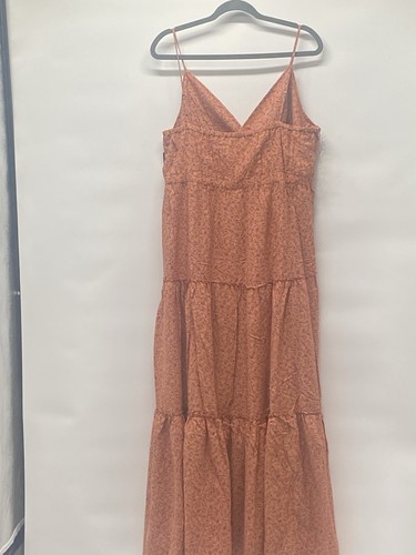 Lucky Brand Women’s Paisley Tiered Maxi Dress Size XL Beach Boho Summer Resort - Picture 2 of 5
