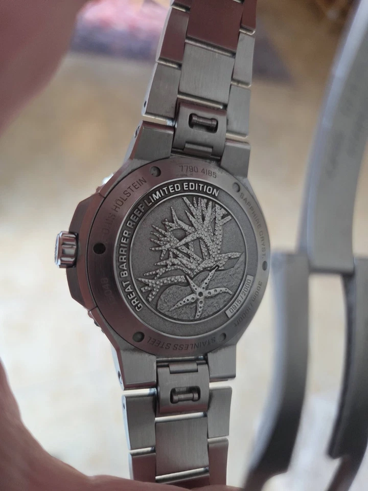 Oris Aquis Great Barrier Reef Edição Limitada IV - 01 400 7790 4185-SET - Imagem 3 de 4