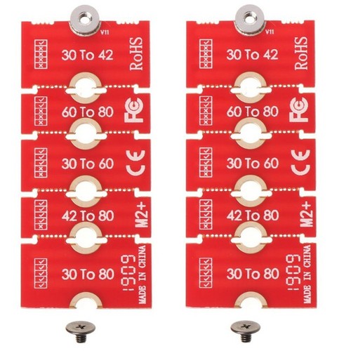 2 StüCk M2PLUS NGFF NVME M.2 Extended Transfer 2230, 2242, 2260, 2280 Ai8571