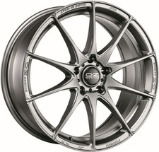 4x Alufelgen OZ FORMULA HLT GRIGIO CORSA 7,5x17 ET35 LK5 100 17 Zoll Felgen Alu