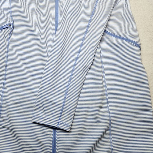 Duluth Trading Company Damen Medium Pier Genius Tunika mit durchgehendem Reißverschluss blau neu mit Etikett - Bild 8 von 10