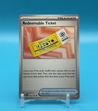 Redeemable Ticket - SV09: Journey Together - Pokemon TCG - 156 - NM
