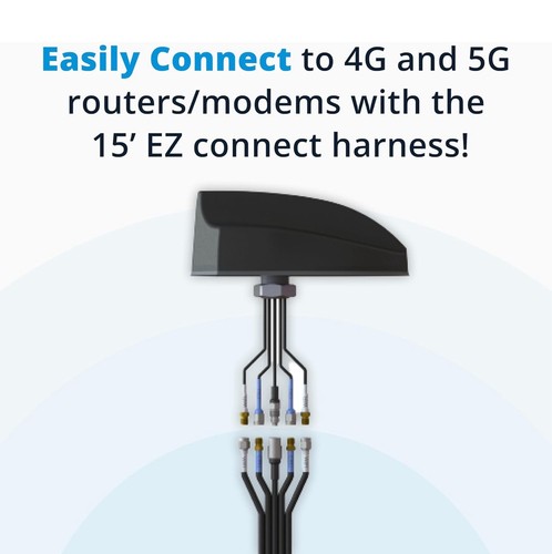 Antena AirGain MULTIMAX MF5G LTE 5G MIMO 6-w-1 - uchwyt gwintowy - Zdjęcie 7 z 7