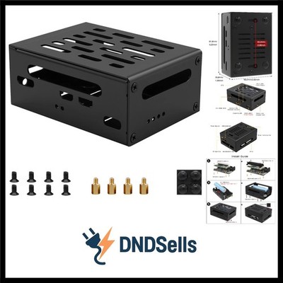 X306-C1 Metal Case Compatible with X306 UPS Shield and Raspberry Pi Zero 2W