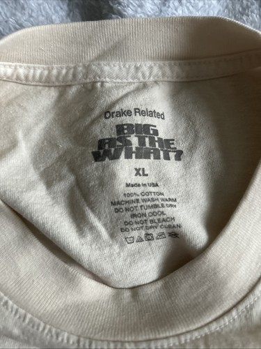 Drake Big As The What? Tour Merch Members Only Owl Shirt X-Large Authentic NEW - Picture 3 of 5