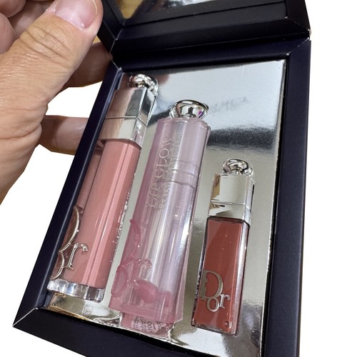 DIOR Addict Essentials Lip Glow, Lip Maximizer & Mini Lip 3 Piece Set 001 Pink - Picture 6 of 7