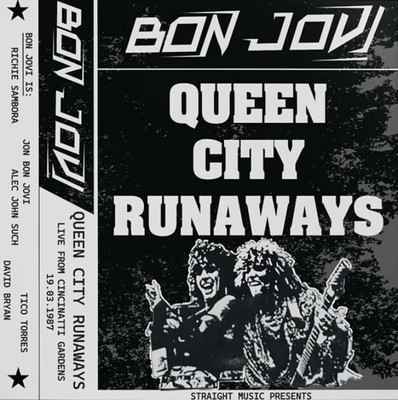 New BON JOVI QUEEN CITY RUNAWAYS LIVE FROM CINCINNATI Japan