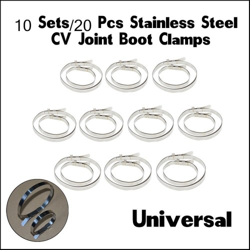 Robust 20PCS Axle Boot Clamp Kit with Pliers for Vehicle Maintenance & Repair - Picture 2 of 12