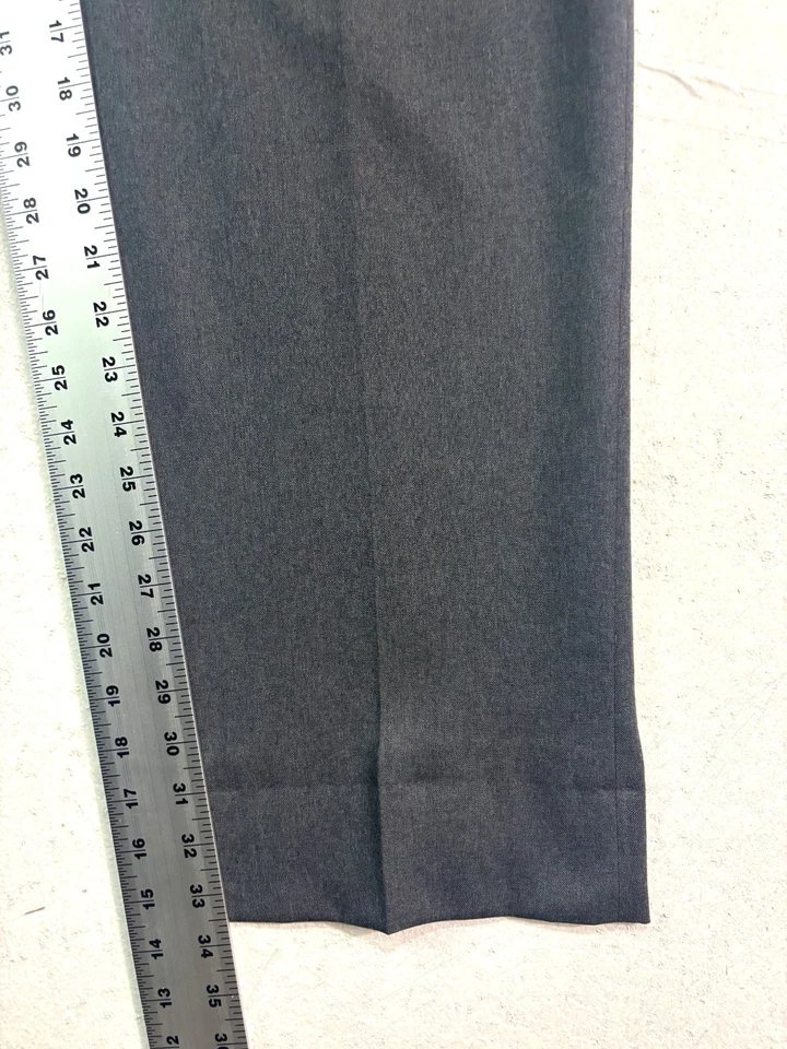 Calça social Jos A Bank Reserve 34x34 carvão lã cashmere - Imagem 4 de 4