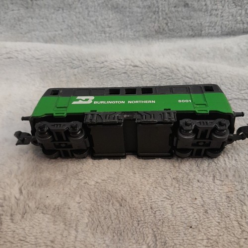 VTG Mattel 1983 Hot Wheels Railroad TrolleybBurlington Northern #8001 -As Is - Picture 4 of 6