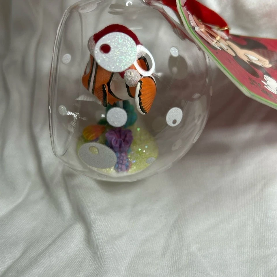 Disney Store Pixar Buscando a Nemo Globo de Cristal 2013 Cuaderno de Bocetos Ornamento Foto 4 de 4