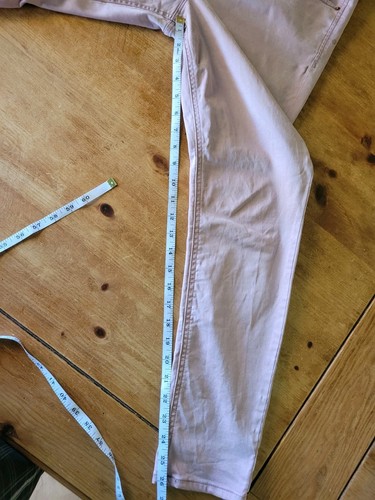Old Navy Women's 10 Mauve Jeans Rockstar Super Skinny Stretch 32" Waist Pockets - Picture 5 of 8