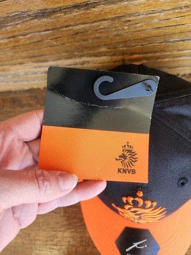 Fan Ink Erwachsene NIEDERLANDE KNVB "CORE" SNAPBACK FLAT PEAK Fußballmütze, OSFM NEU!! - Bild 4 von 7