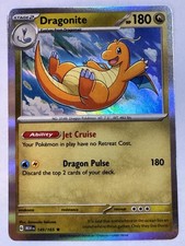 Dragonite - holo Rare - SV: Scarlet & Violet 151 149/165 - Near Mint Pokemon