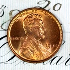 * 1925-P * SUPERB+ BLAZING RED GEM BU MS LINCOLN WHEAT PENNY * FROM COLLECTION