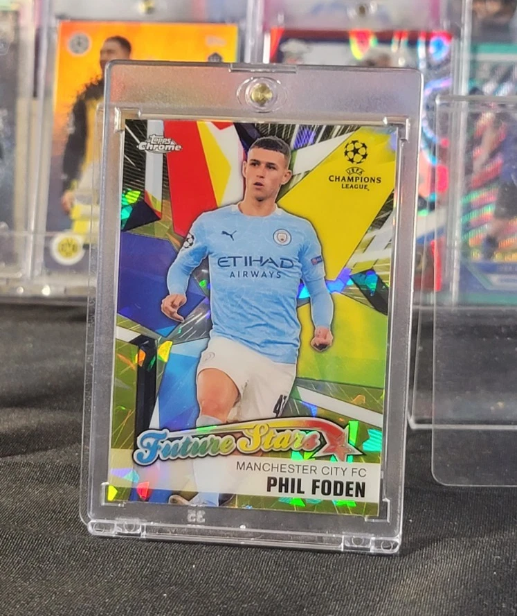 2020-21 Topps Chrome Uefa Champions League Sapphire Edition - Phil