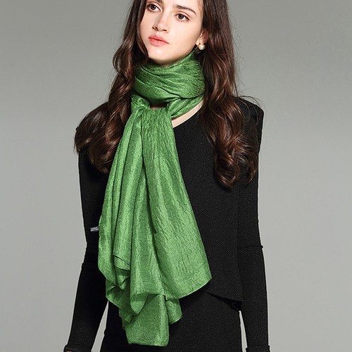Reine Farbe Leinen Frauen Schal Frühling Und Herbst Winter Pashmina SchalFoulard - Bild 5 von 29