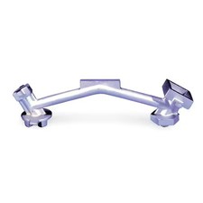 Drum Plug Wrench, 15 In. L, Offset,  1Vkc8