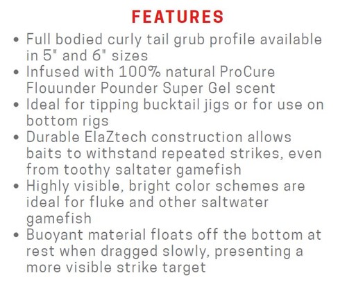 Zman Soft Lure DoormatadorZ 6 Inch 3/Pack Coconut Ice (5865) - Picture 4 of 6