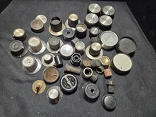 LOT #8 38 Radio & Ham Radio Control Knobs Hammarlunmd Hallicrafters Heathkit
