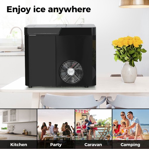 Spector Portable Ice Maker Machine 2.1L Ice Cube 15KG/24H Bar Countertop Party - Picture 11 of 12