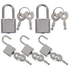 5 Sets of Pirate Chest Locks Antique Small Locks with Keys Children Chest Box