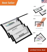 LW1 Durable Fishing Lure Wraps - 4 Pack Clear PVC Hook Covers for Safety
