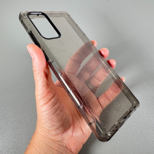 Nimbus 9 Case for Galaxy Note 20 - Smokey Gray Hexa - Phantom 2 | Clearly Tough - Picture 4 of 21