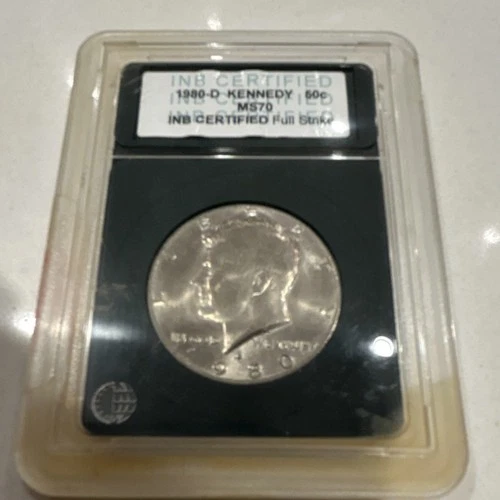 1980-D Kennedy Half Dollar — photo from another recent sale