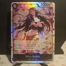 One Piece CCG Nico Robin OP12-087 SR Legacy Of The Master NM