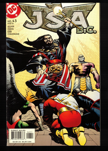 JSA 43 Justice Society of America!  Vandal Savage!  Sehr guter Erhaltungszustand 2003 DC Comic - Bild 1 von 14