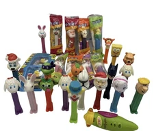 Vintage PEZ Lot 29 – Holiday, Star Wars, Spongebob, Cartoon Mix