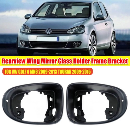 2tlg Spiegelglas Blendring links rechts heizbar elektrisch für VW Golf VI 5K1 - Bild 6 von 6