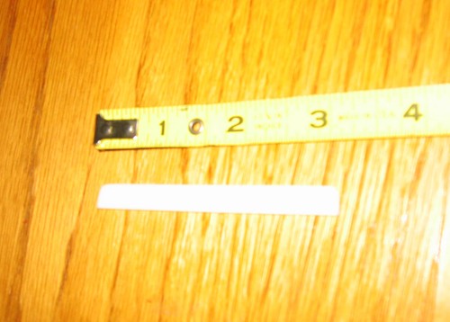 ACOUSTIC CLASSICAL GUITAR SADDLE BRIDGE PART PIECE PARTS PIECE REPAIR REPLACE - Picture 6 of 10