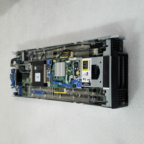 HP Proliant BL460C G8 2x E5-2670 2.6Ghz 16-Cores 256GB 2x 300GB 10K P220i Raid - Picture 2 of 3
