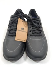 Shoes for Crews SFC Womens Flair Non Slip Shoes Size 11 NEW - Black W/ Grid Tool
