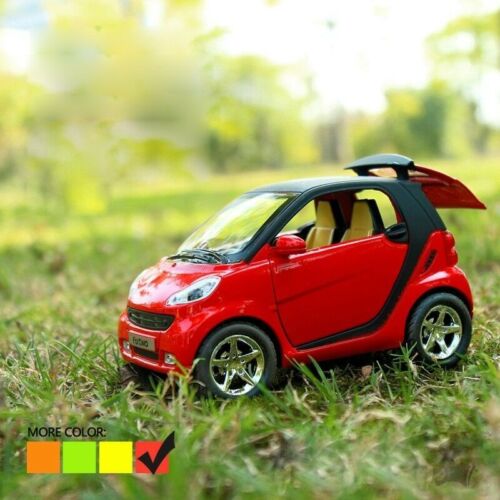 1:32 Model Car Toy Vehicle Kids Gifts With Sound&Light Effect For Smart ForTwo - Picture 18 of 25