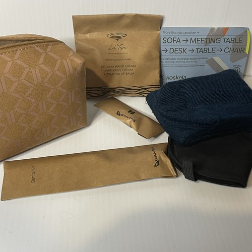 Qantas Koskela Business Class Amenity Kit Bag - 2023 - Unused - Picture 3 of 4