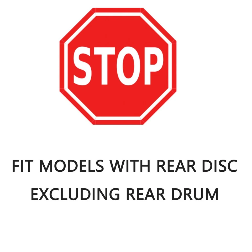 Front and Rear Drilled Disc Rotors Ceramic Brake Pads for 2005 - 2010 Scion tC - Image 3 of 4