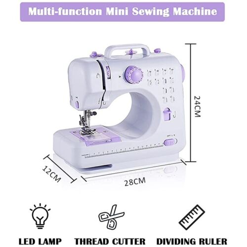 Mini Nähmaschine–Elektrische Haushaltsnähmaschine für Anfänger (EU-Stecker) - Bild 9 von 10