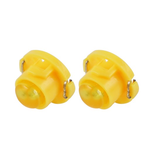 10x LED Instrument Panel Light T5 T10 194 168 Blue Yellow Wedge Gauge Cluster - Picture 28 of 28