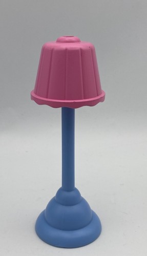 Fisher Price My First Dollhouse Dollhouse PINK & BLUE FLOOR LAMP Replacement