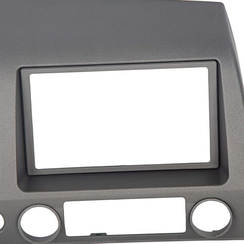 Car Radio Dashboard Kit for 2006-2011 Honda Civic Trim Bezel Panel Double 2 Din - Picture 8 of 9