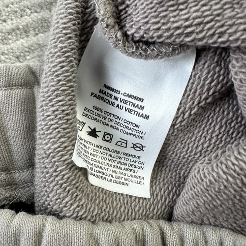 Pantalones Cortos Jordan Para Hombre Extra Grandes Gris Algodón Peso Pesado Shelflife - Imagen 7 de 11