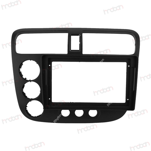 9'' Car Radio Stereo Dash Fascia Frame Bezel W/Harness for Honda Civic 2001~05 - Picture 12 of 14