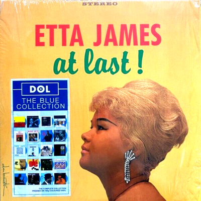 欧2LP Etta James At Last! 772300 WaxTime /00660 Etta James – At Last! – Vinyl (Blue, LP, Album + 3 more