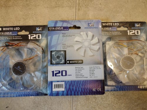 Kingwin - CFW-012LB - 40CFM - 120 mm Fans - Picture 2 of 5