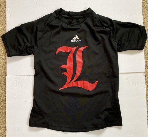  Adidas Team Player Issued Louisville Cardinals Compression Shirt Game Used XL  - Picture 1 of 5